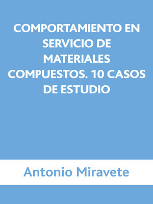 cover image of Comportamiento en servicio de materiales compuestos